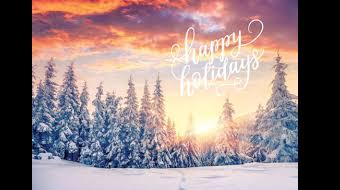Happy Holidays to All!