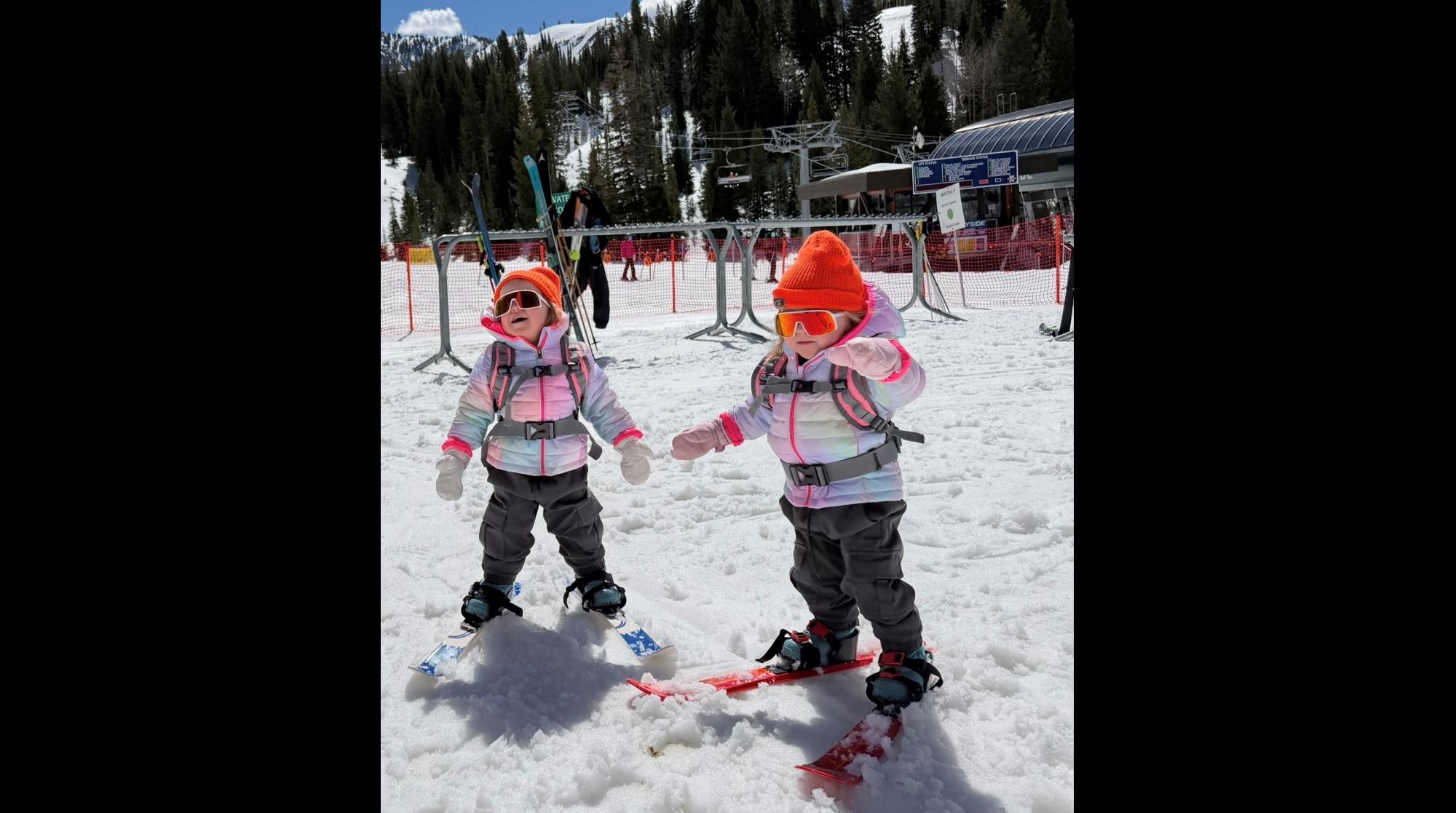 First time on skis