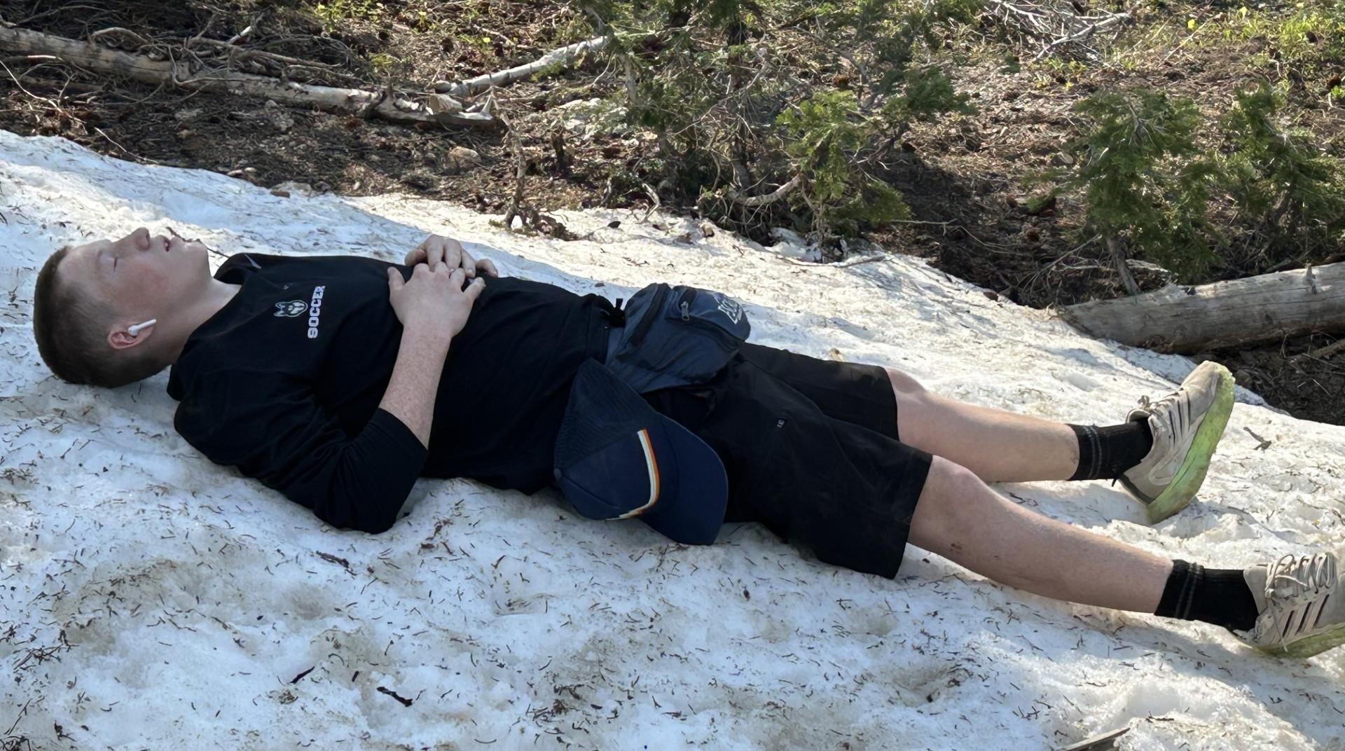 best way to cool off during a summer hike